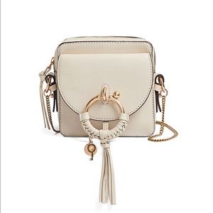 See By Chloe cement Beige Joan Crossbody bag